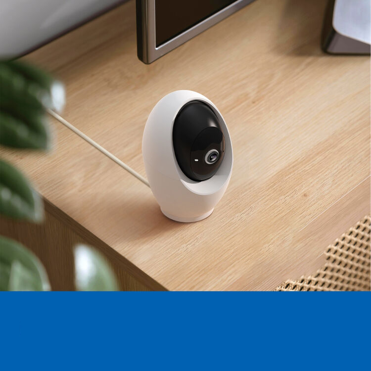 4K Pan-Tilt Indoor Camera With Multi-Type AI Detection and Built-In Intruder Siren