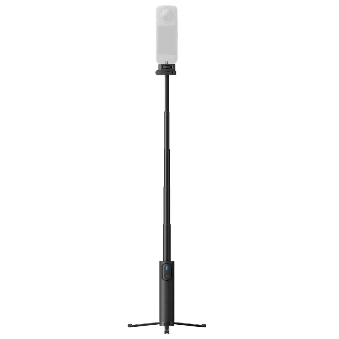 2-in-1 Foldable Selfie Stick Equipped With Built-In Tripod and Detachable Wireless Remote
