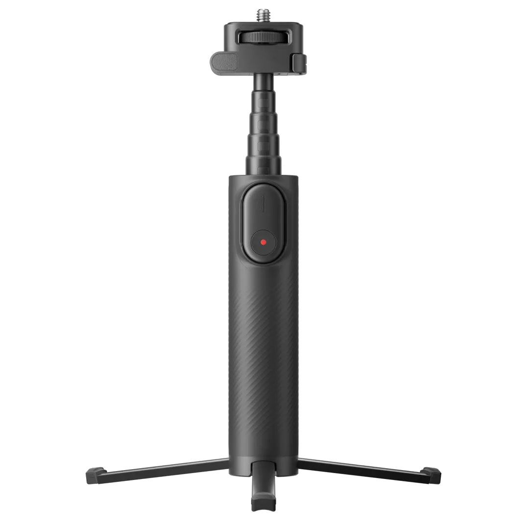2-in-1 Foldable Selfie Stick Equipped With Built-In Tripod and Detachable Wireless Remote