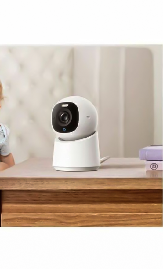 Pan-Tilt Indoor Camera Supporting One-Tap Target Focusing and Panoramic Scene Preview
