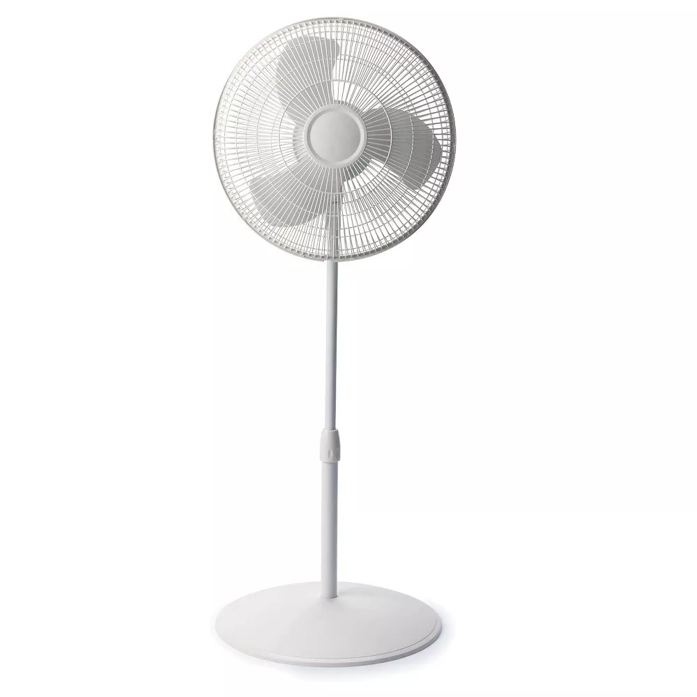 Height-Tunable Pedestal Electric Fan Supporting Broad Swing Air Delivery and Tool-Free Setup