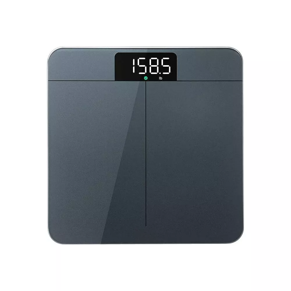 High-Precision Smart Scale With Double Calibration Sensor and Bright LED Readout Panel