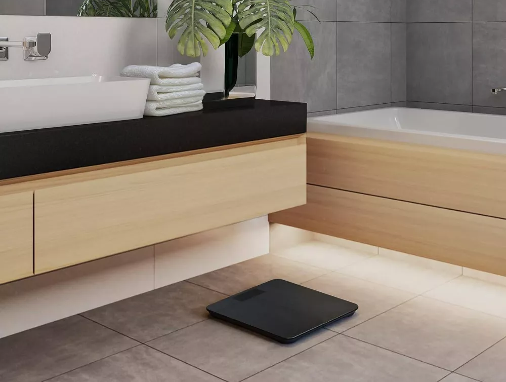 High-Precision Smart Scale With Double Calibration Sensor and Bright LED Readout Panel