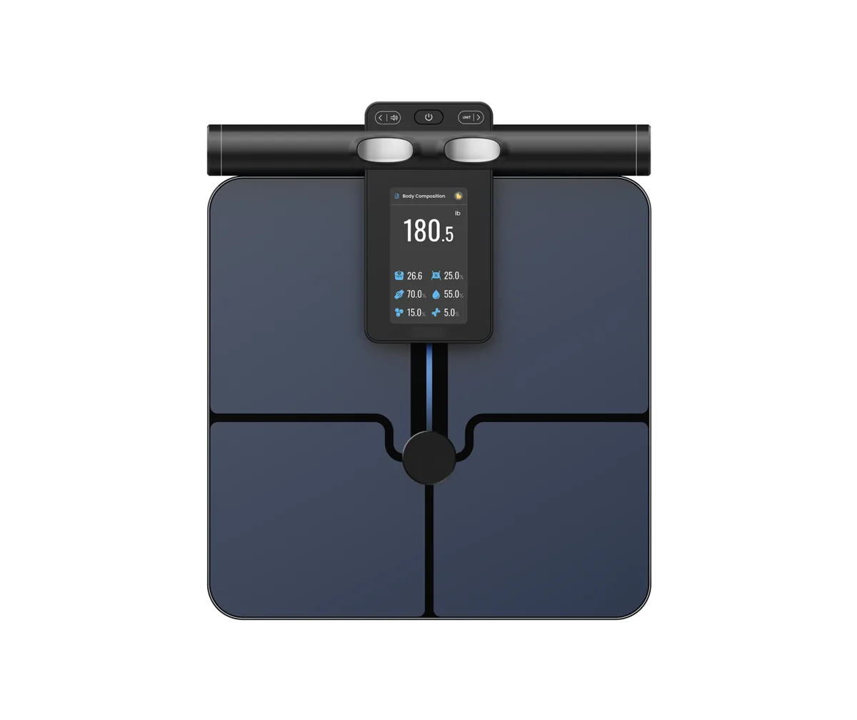 Segmental Body Analysis Smart Scale Offering Massive Health Index Detection With Subscription-Free App Usage