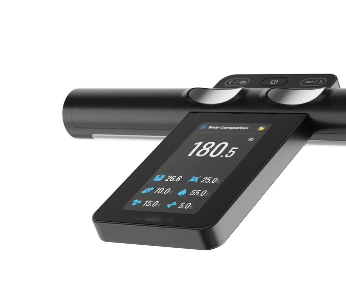 Segmental Body Analysis Smart Scale Offering Massive Health Index Detection With Subscription-Free App Usage