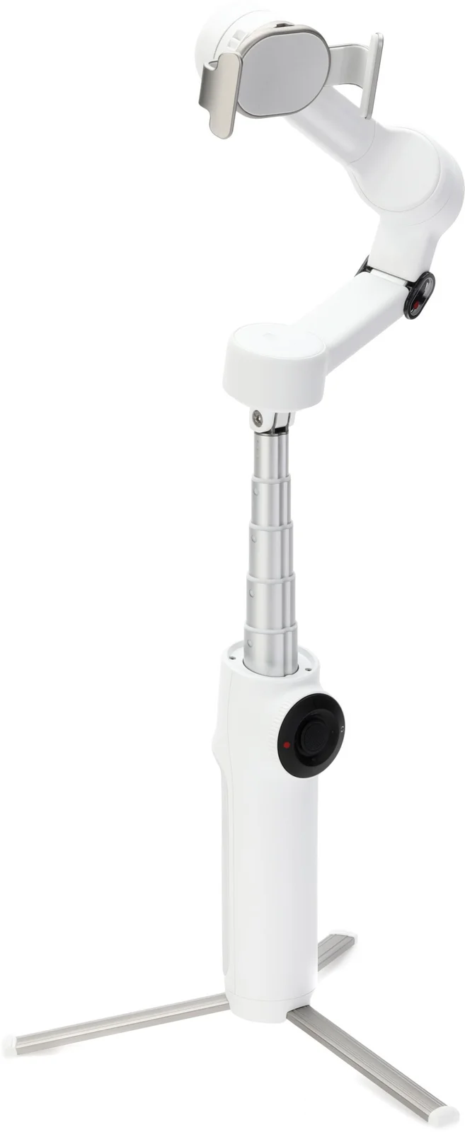 All-in-One Selfie Stick Gimbal With Smart Subject Tracking Desktop Tripod and Versatile Shooting Modes